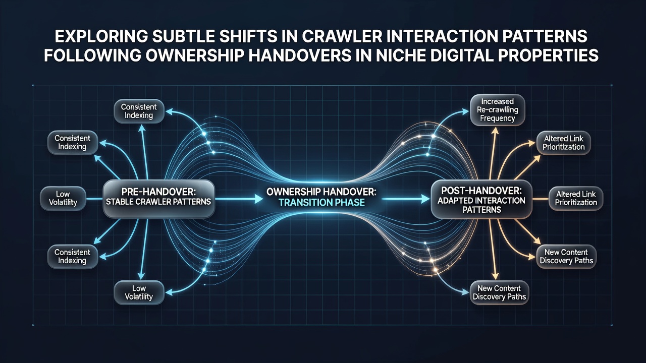 Exploring Subtle Shifts in Crawler Interaction Patterns Following Ownership Handovers in Niche Digital Properties
